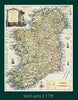 Ancient maps of Ireland,Ulster and Kerry.